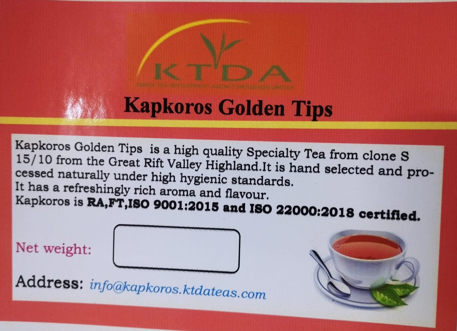 kapkoros golden Tips product image