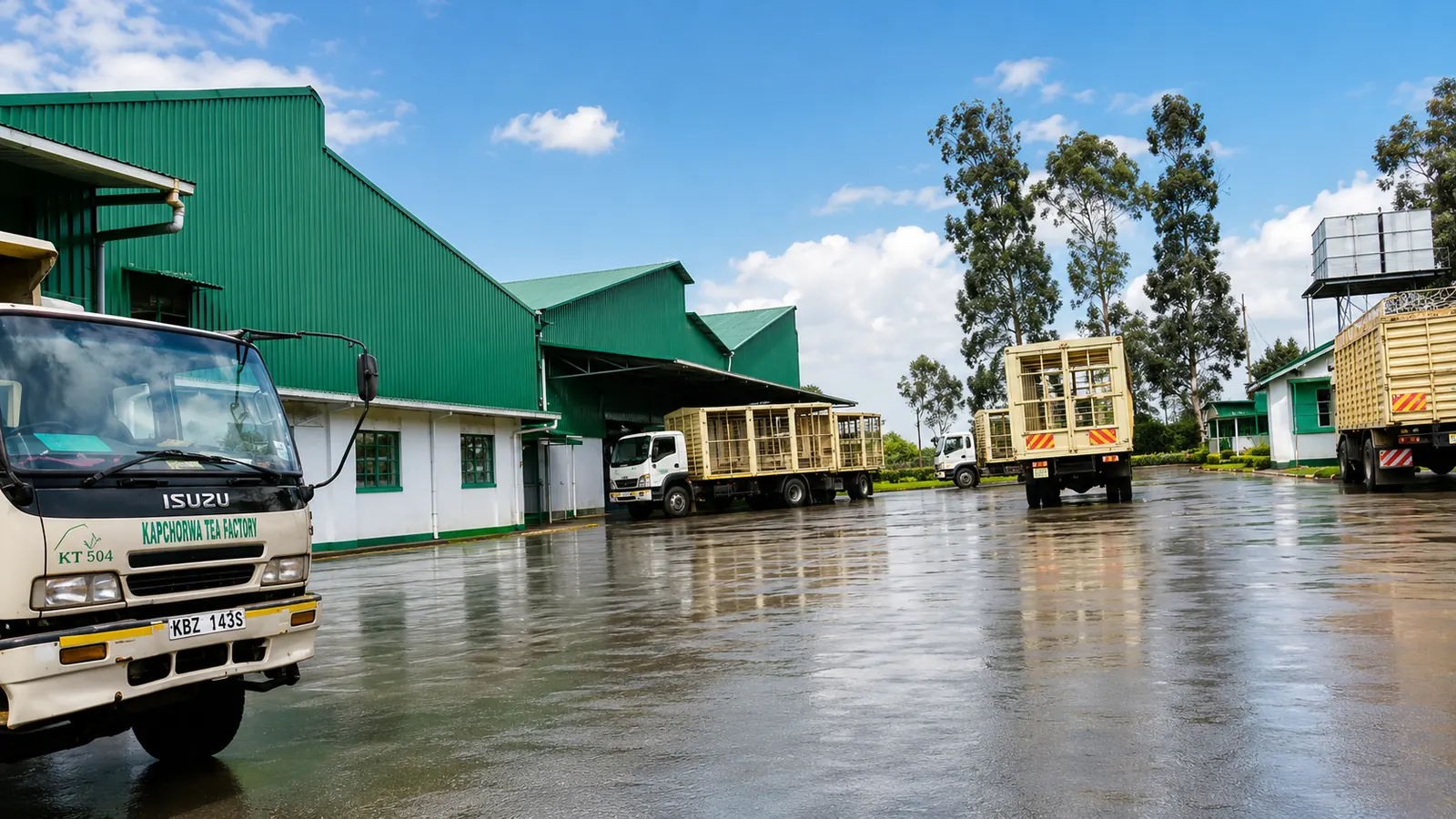 Kapkoros Tea Factory Operations
